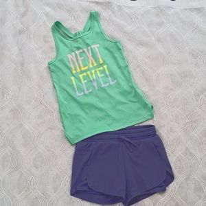 All In Motion Girls Athletic Shorts Set